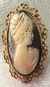 Zinc Alloy Brooch Cabochon Settings.Fashion Jewelry Findings.Inner dia：18x25mm. Sold by PC