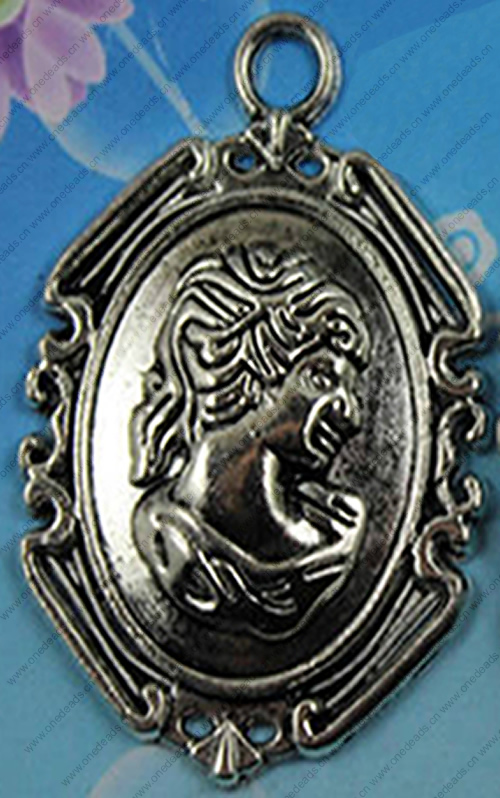 Zinc Alloy Brooch Cabochon Settings.Fashion Jewelry Findings.Inner dia：18x25mm. Sold by PC