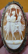 Zinc Alloy Brooch Cabochon Settings.Fashion Jewelry Findings.Inner dia：30x40mm. Sold by PC
