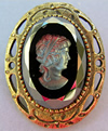 Zinc Alloy Brooch Cabochon Settings.Fashion Jewelry Findings.Inner dia：18x25mm. Sold by PC