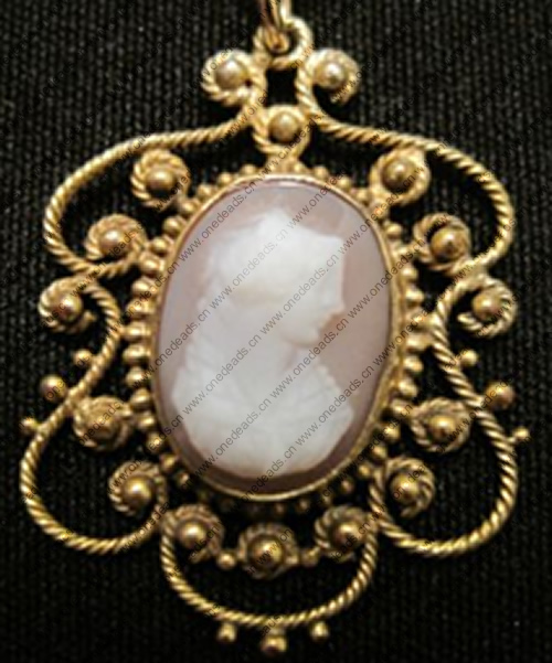 Zinc Alloy Brooch Cabochon Settings.Fashion Jewelry Findings.Inner dia：18x25mm. Sold by PC