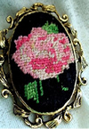 Zinc Alloy Brooch Cabochon Settings.Fashion Jewelry Findings.Inner dia：30x40mm. Sold by PC