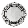 Zinc Alloy Cabochon Settings. Fashion Jewelry Findings. 32mm Inner dia 20mm. Sold by KG
