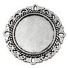 Zinc Alloy Cabochon Settings. Fashion Jewelry Findings. 32mm Inner dia 20mm. Sold by KG