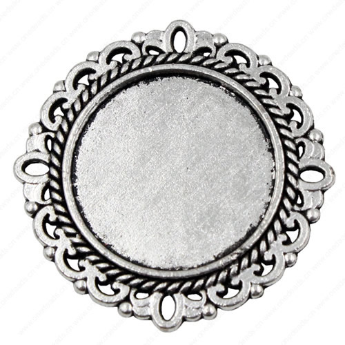 Zinc Alloy Cabochon Settings. Fashion Jewelry Findings. 32mm Inner dia 20mm. Sold by KG