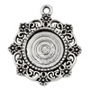 Zinc Alloy Cabochon Settings. Fashion Jewelry Findings. 30x26mm Inner dia 14mm. Sold by KG
