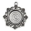 Zinc Alloy Cabochon Settings. Fashion Jewelry Findings. 30x26mm Inner dia 14mm. Sold by KG