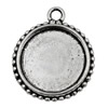 Zinc Alloy Cabochon Settings. Fashion Jewelry Findings. 27x23mm Inner dia 18mm. Sold by KG