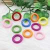 Wooden Beads, Fashion DIY-accessories for Bracelet/Necklace Mixed color Rondelle 34mm,Hole:21mm Sold by PC
