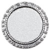 Zinc Alloy Brooch Cabochon Settings.Fashion Jewelry Findings.39mm Inner dia 30mm. Sold by PC
