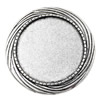 Zinc Alloy Brooch Cabochon Settings.Fashion Jewelry Findings.40mm Inner dia 30mm. Sold by PC
