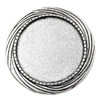 Zinc Alloy Brooch Cabochon Settings.Fashion Jewelry Findings.40mm Inner dia 30mm. Sold by PC