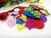 Wooden Pendant, Fashion DIY-accessories Mixed color 25mm, Sold by PC
