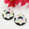Fashion Resin Cake Pendants & Charms For Children DIY Jewelry Necklace & Bracelet Accessory 24mm ,Sold by PC

