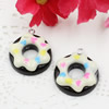 Fashion Resin Cake Pendants & Charms For Children DIY Jewelry Necklace & Bracelet Accessory 24mm ,Sold by PC