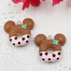 Fashion Resin Cake Pendants & Charms For Children DIY Jewelry Necklace & Bracelet Accessory 24x25mm ,Sold by PC