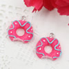 Fashion Resin Cake Pendants & Charms For Children DIY Jewelry Necklace & Bracelet Accessory 18mm ,Sold by PC