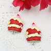 Fashion Resin Cake Pendants & Charms For Children DIY Jewelry Necklace & Bracelet Accessory 24x18mm ,Sold by PC
