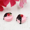 Fashion Resin Cake Pendants & Charms For Children DIY Jewelry Necklace & Bracelet Accessory 16mm ,Sold by PC
