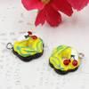 Fashion Resin Cake Pendants & Charms For Children DIY Jewelry Necklace & Bracelet Accessory 16mm ,Sold by PC

