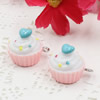 Fashion Resin Cake Pendants & Charms For Children DIY Jewelry Necklace & Bracelet Accessory 15x16mm ,Sold by PC
