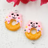 Fashion Resin Cake Pendants & Charms For Children DIY Jewelry Necklace & Bracelet Accessory 20x19mm ,Sold by PC
