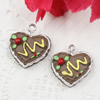 Fashion Resin Cake Pendants & Charms For Children DIY Jewelry Necklace & Bracelet Accessory 15x18mm ,Sold by PC