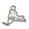 Pendant. Fashion Zinc Alloy jewelry findings.18x16mm.Sold by Bag
