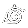 Pendant. Fashion Zinc Alloy jewelry findings.37x26mm.Sold by Bag
