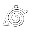 Pendant. Fashion Zinc Alloy jewelry findings.37x26mm.Sold by Bag