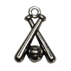 Pendant. Fashion Zinc Alloy jewelry findings.18x12mm.Sold by Bag