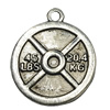 Pendant. Fashion Zinc Alloy jewelry findings.27x24mm.Sold by Bag