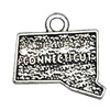Pendant. Fashion Zinc Alloy jewelry findings.15x12mm.Sold by Bag
