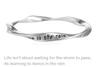 2016 New Fashion Bangle High Quality Vintage Alloy Engraved letter Balance Bracelets Bangles with Friendship Words Inner Dia:65mm Sold by PC
