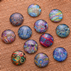 Fashion Mixed Style Round Glass Cabochon Dome Cameo Jewelry Finding 20mm Sold by PC
