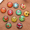 Fashion Mixed Style Round Glass Cabochon Dome Cameo Jewelry Finding 20mm Sold by PC
