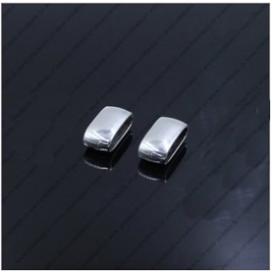 Zinc Alloy Slider, lead-free,8x10x20mm, hole:16.5x4.5mm, Sold by KG